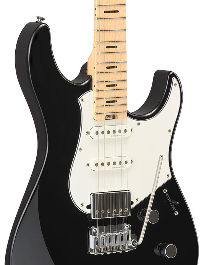 Yamaha Pacifica Standard Plus Pacs+12m Trem Hss Mn - Black - Guitarra eléctrica con forma de str. - Variation 2