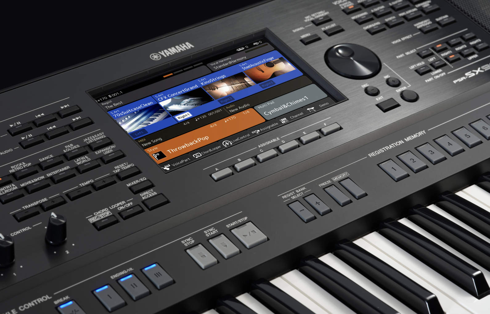 Yamaha Psr-sx720+ - Teclado de entertainer / Arreglista - Variation 8