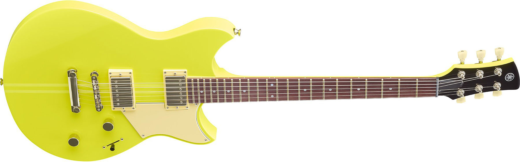Yamaha Rse20 Revstar Element Hh Ht Rw - Neon Yellow - Guitarra eléctrica de doble corte - Variation 1