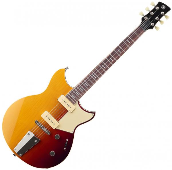 Guitarra eléctrica de cuerpo sólido Yamaha Revstar Professionnal RSP02T Japan - Sunset sunburst