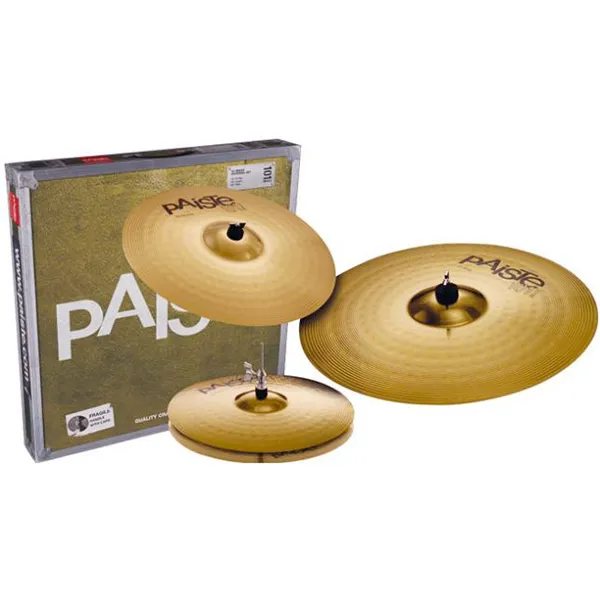 Yamaha Rydeen Fusion 20'' + Set Cymbale Paiste 101 - 5 FÛts - Black Glitter - Batería acústica fusion - Variation 1