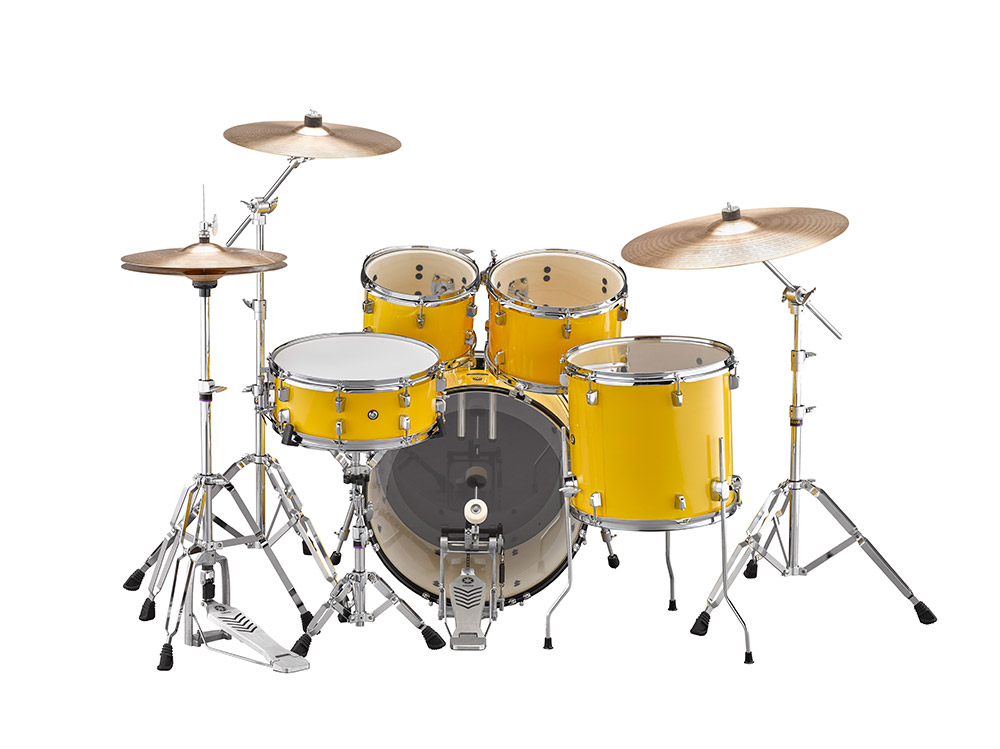 Yamaha Rydeen Stage 22 + Cymbales - 4 FÛts - Mellow Yellow - Batería acústica stage - Variation 1