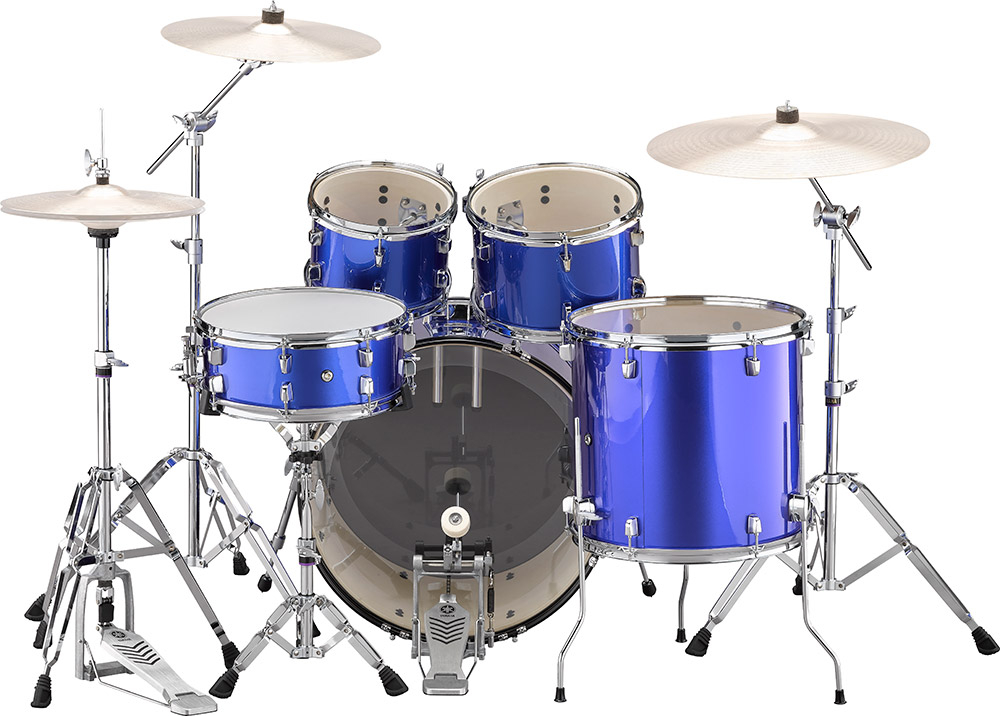 Yamaha Rydeen Stage 22 - 4 FÛts - Fine Blue - Batería acústica stage - Variation 1