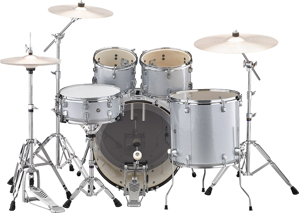 Yamaha Rydeen Stage 22 - 4 FÛts - Silver Glitter - Batería acústica stage - Variation 1