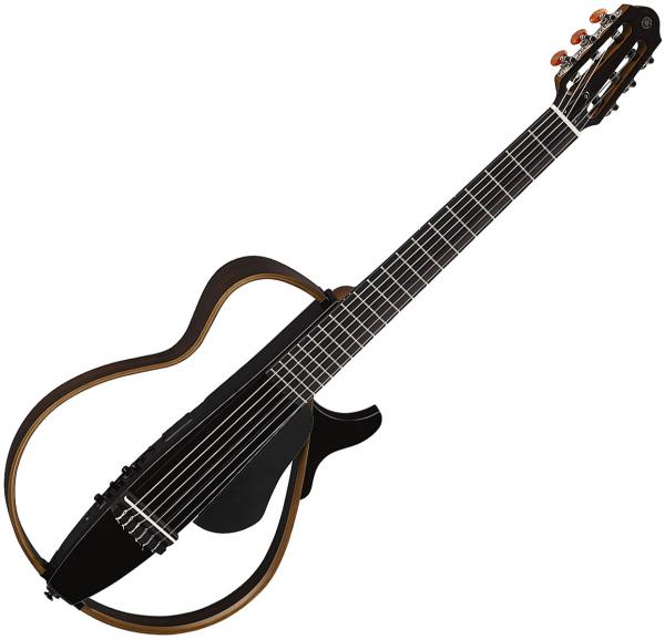 Guitarra clásica 4/4 Yamaha Silent Guitar SLG200N - Translucent black gloss