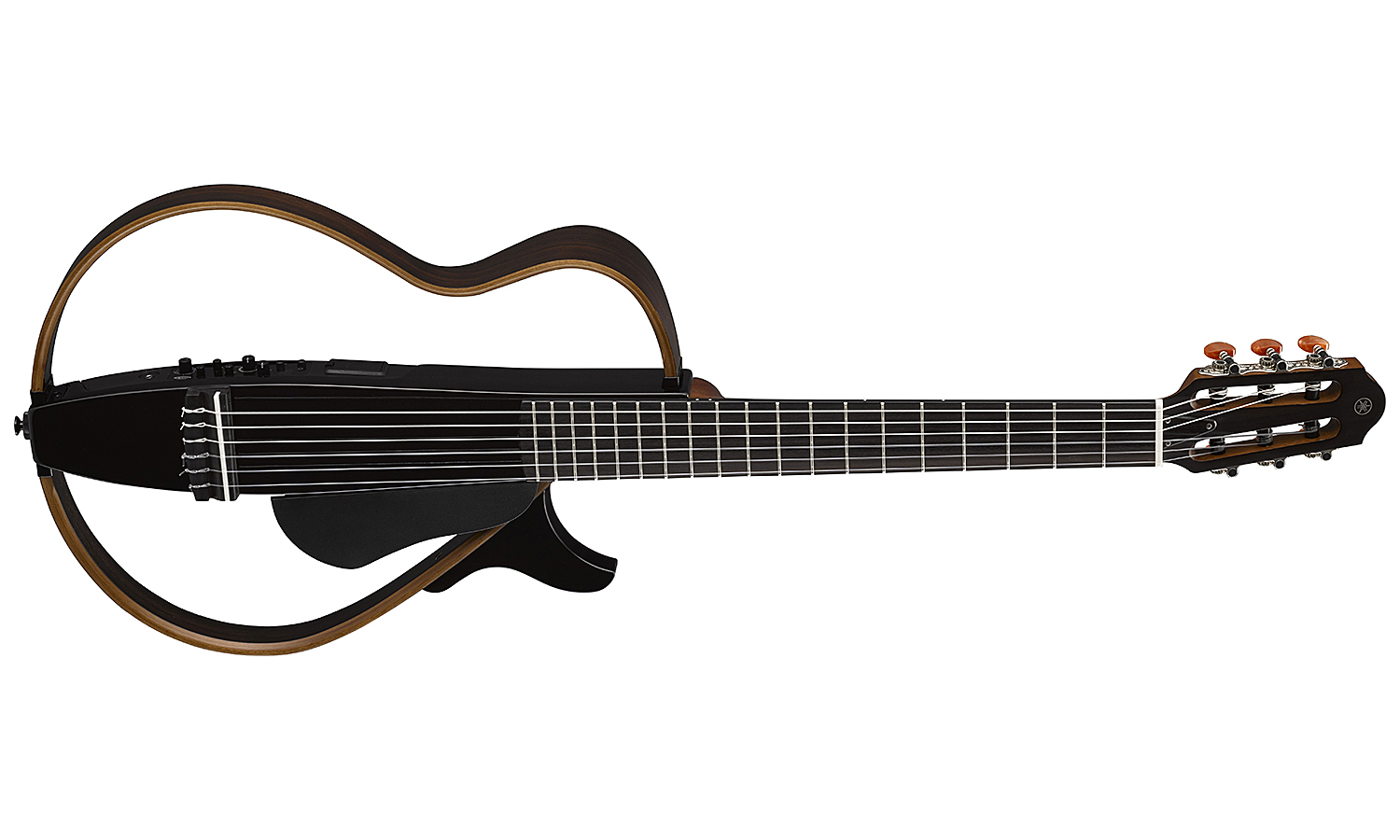 Yamaha Silent Guitar Slg200n - Translucent Black Gloss - Guitarra clásica 4/4 - Variation 1