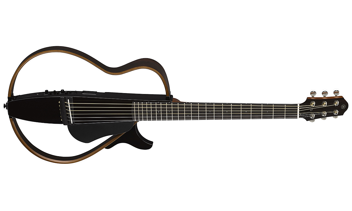Yamaha Silent Guitar Slg200s - Translucent Black - Guitarra electro acustica - Variation 1