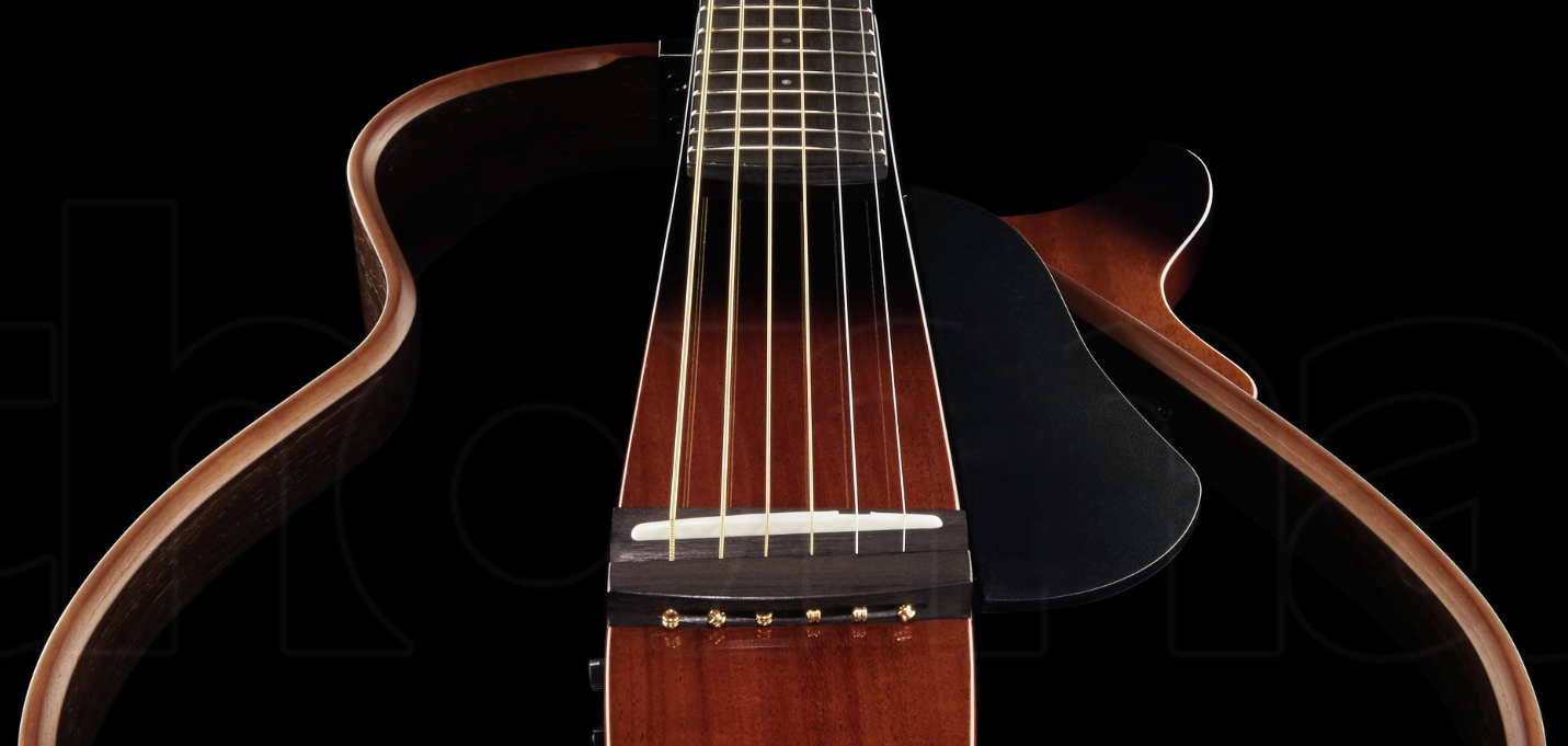 Yamaha Silent Guitar Slg200sii Steel String Cw Tout Acajou Rw - Tobacco Brown Sunburst - Guitarra folk - Variation 3