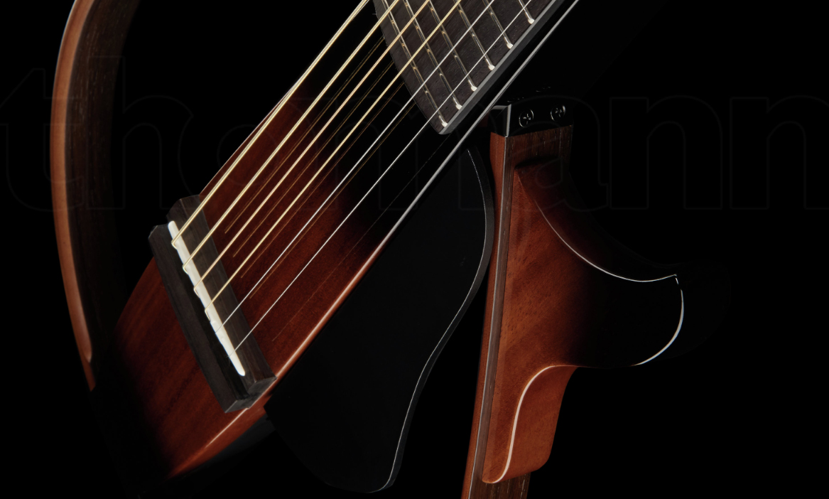 Yamaha Silent Guitar Slg200sii Steel String Cw Tout Acajou Rw - Tobacco Brown Sunburst - Guitarra folk - Variation 4