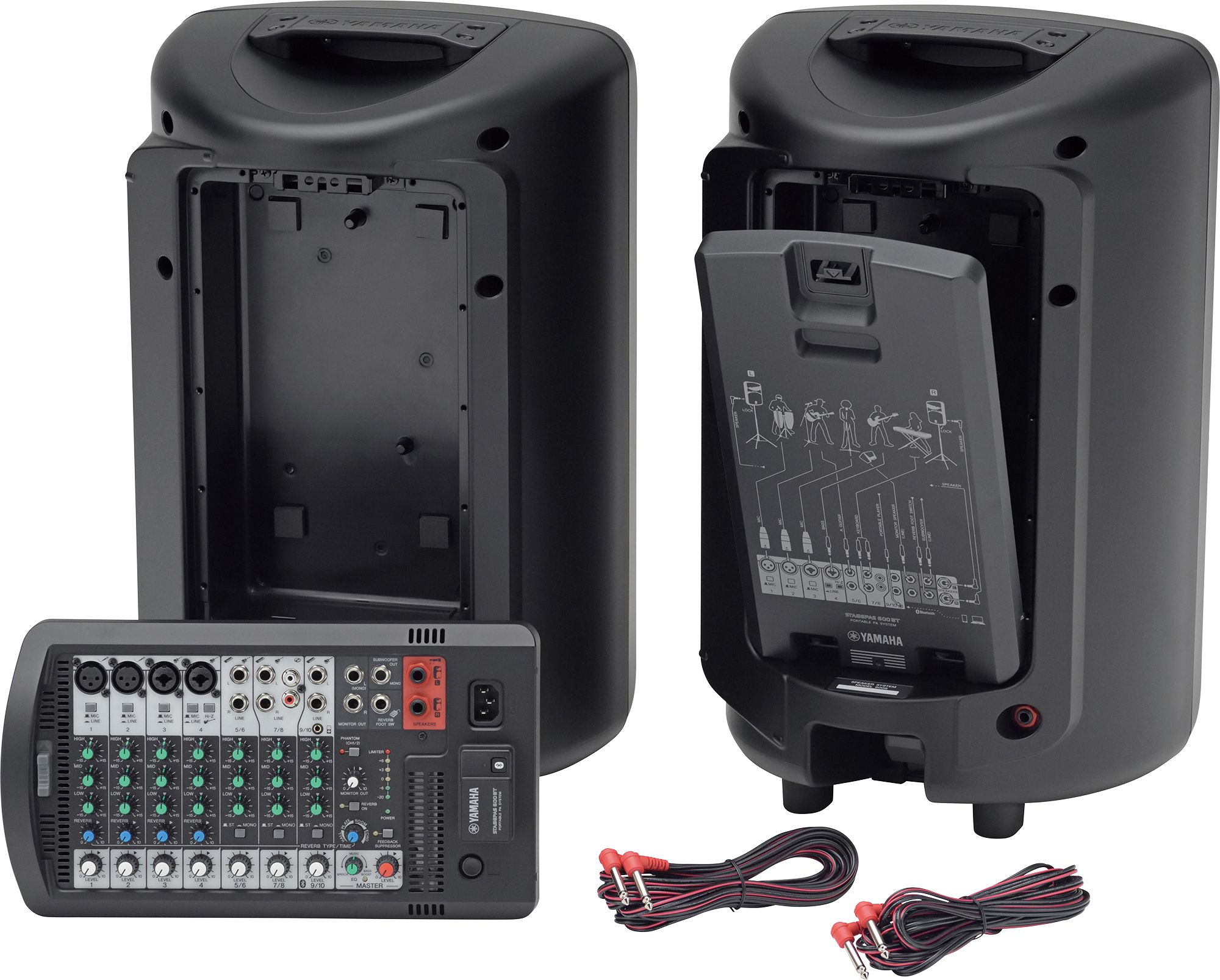 Yamaha Stagepas 600bt - Sistema de sonorización portátil - Variation 2