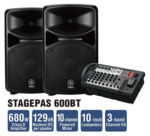 Yamaha Stagepas 600bt - Sistema de sonorización portátil - Variation 7