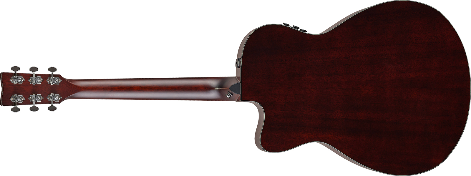 Yamaha Tas1c Transacoustic Concert Epicea Acajou Noy - Natural - Guitarra folk - Variation 2