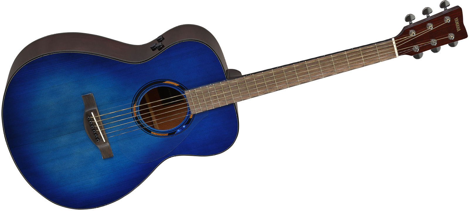 Yamaha Tas1e Transacoustic Concert Epicea Acajou Noy - Ultra Marine - Guitarra folk - Variation 1