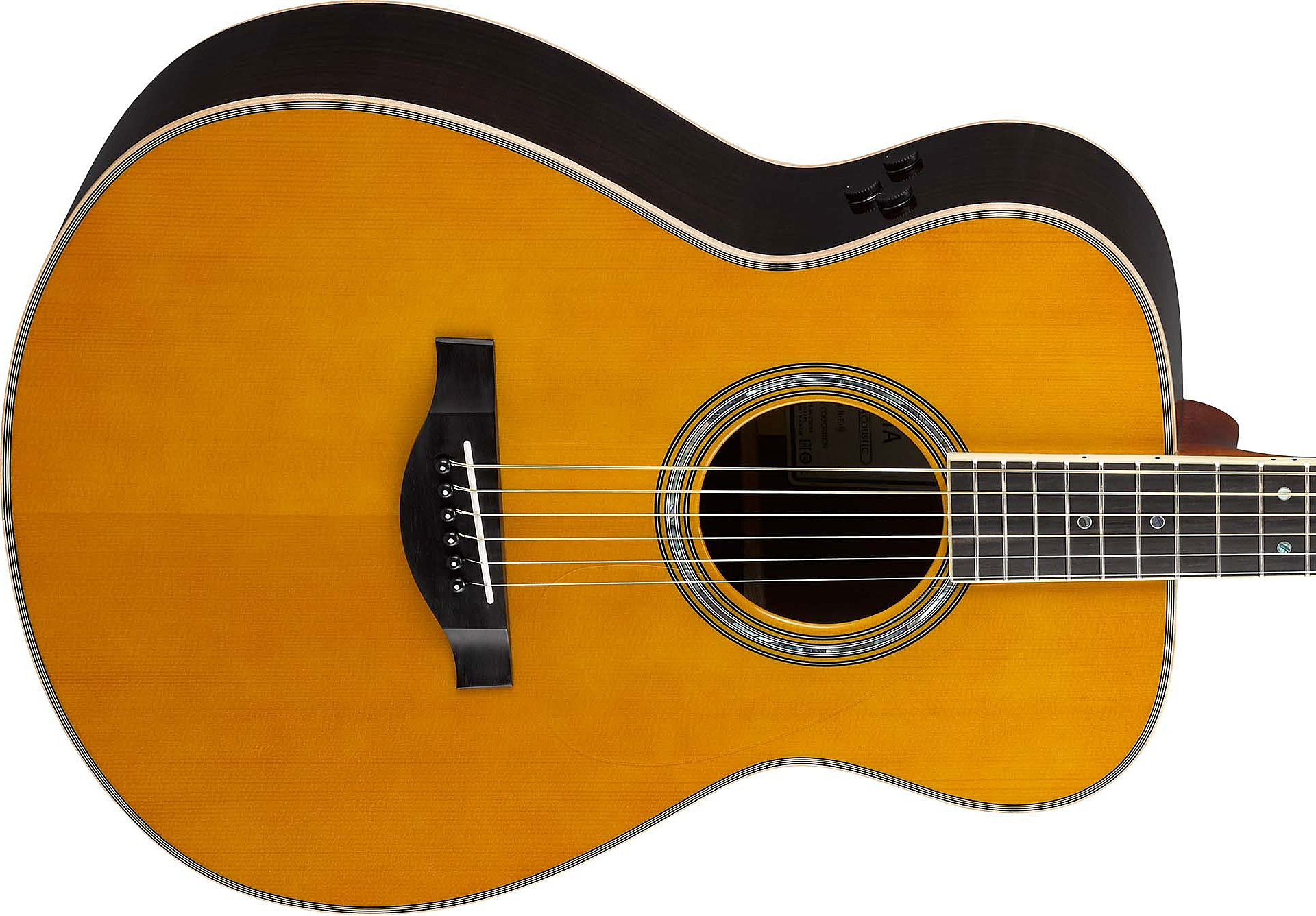 Yamaha Ls-ta Vt Transacoustic  Concert Epicea Palissandre Eb 2016 - Vintage Tint - Guitarra electro acustica - Variation 3