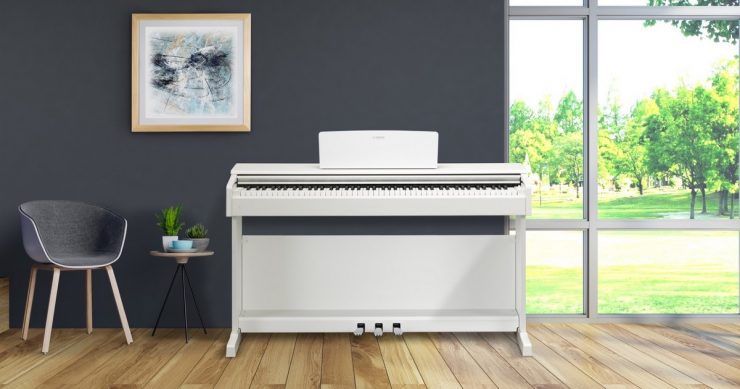 Yamaha Ydp-144 - White - Piano digital con mueble - Variation 2