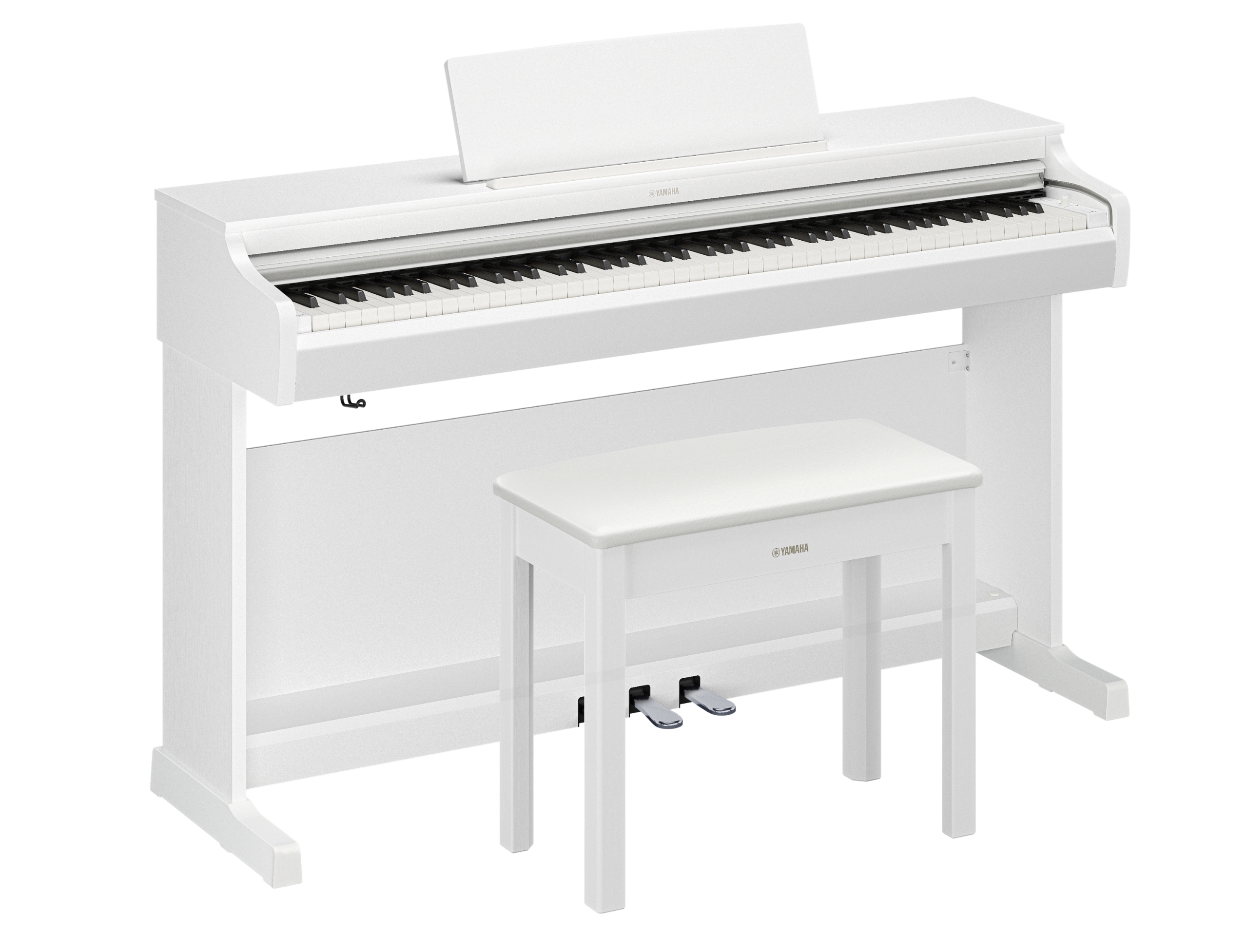 Yamaha Ydp-166 Wh - Piano digital con mueble - Variation 1