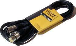 Cable Yellow cable M03X XLR M/XLR F - 3m