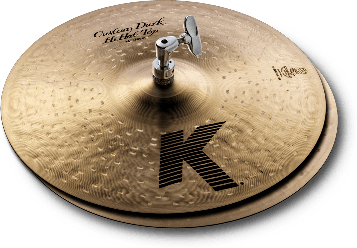 Zildjian K Custom   Dark Hi Hat 14 - 14 Pouces - Platillos hit hat charleston - Main picture