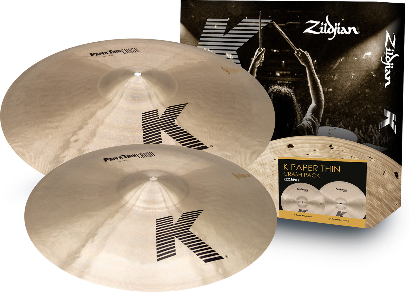 Zildjian Pack Set K Paper Thin 18-20 - Pack platillos - Main picture