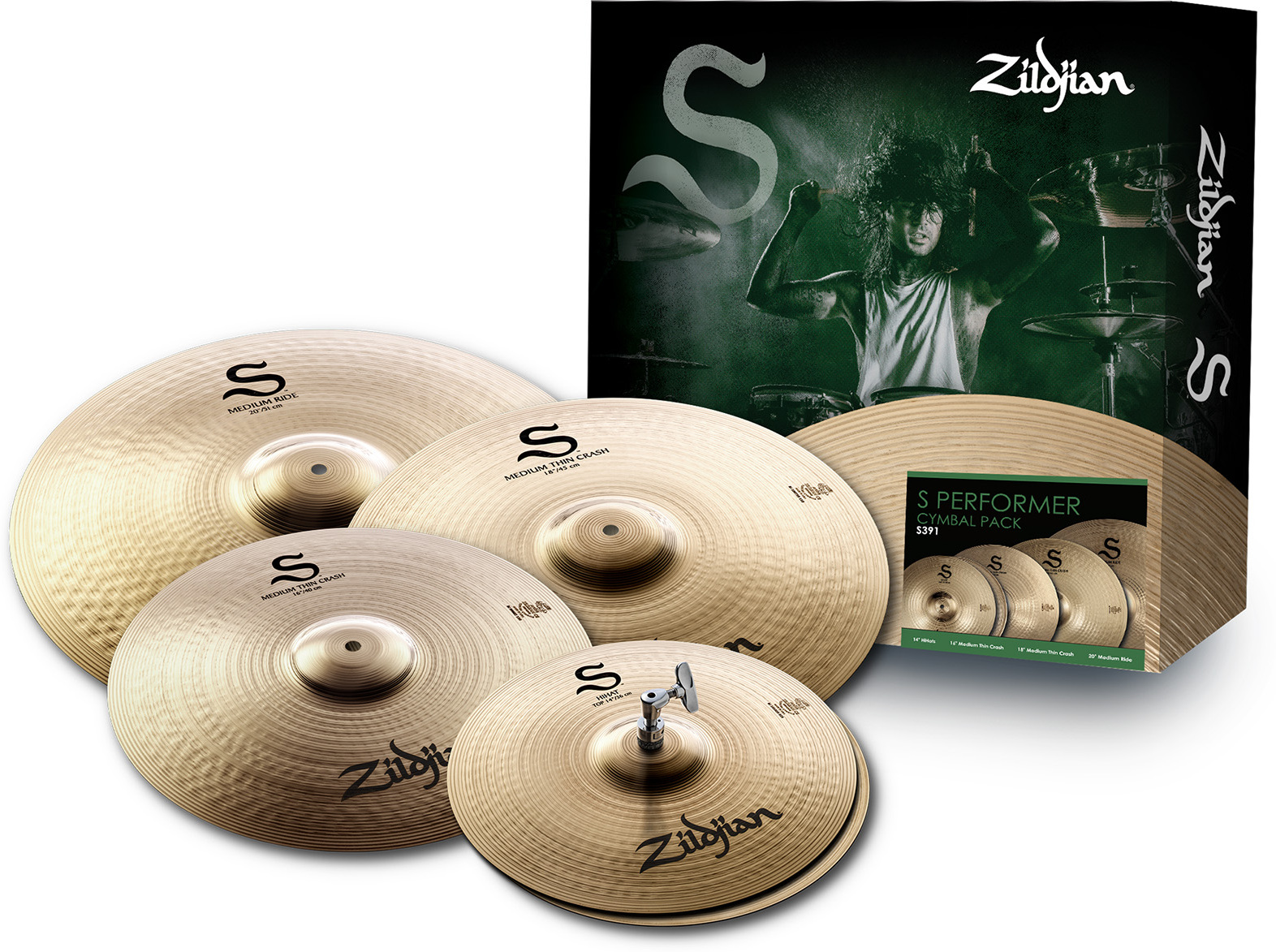 Zildjian Pack Set S Performer 14-16-18-20 - Pack platillos - Main picture