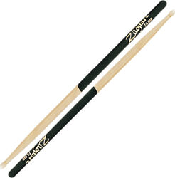 Baquetas para batería Zildjian 7A Black Dip - Wood tip