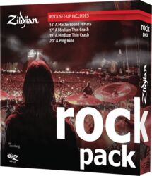 Pack platillos Zildjian A0801R Rock 14