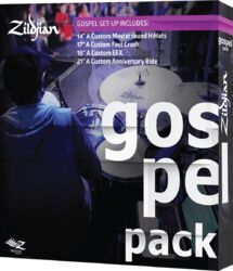 Pack platillos Zildjian AC0801G A-Custom Pack Gospel