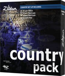Pack platillos Zildjian K0801C Country Set K Series