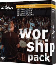 Pack platillos Zildjian KC0801W Worship Série K