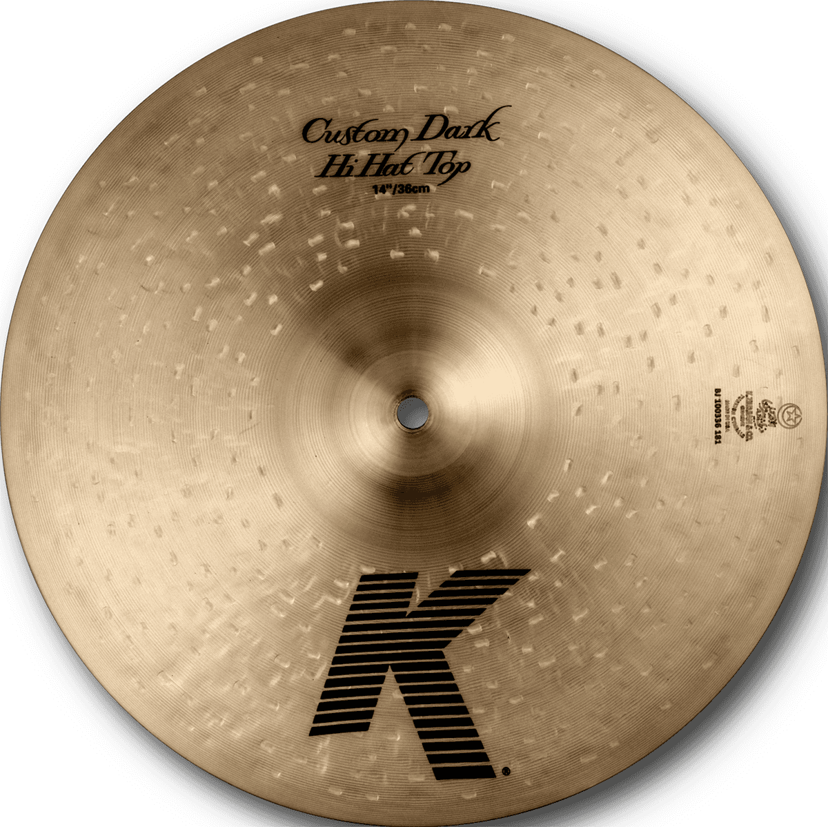 Zildjian K Custom Dark Hi Hat Top 14 - 14 Pouces - Platillos hit hat charleston - Variation 2