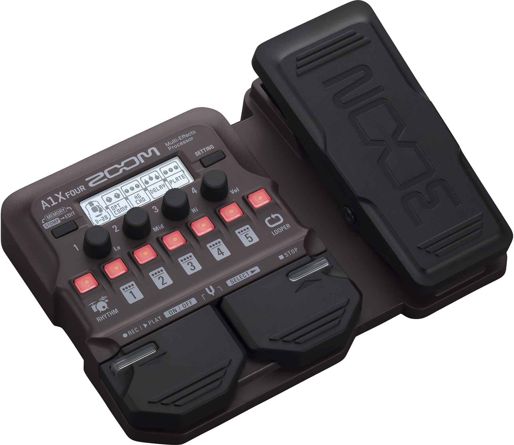 Multiefectos para guitarra acústica Zoom A1X FOUR Acoustic Instruments Multi-Effects Processor