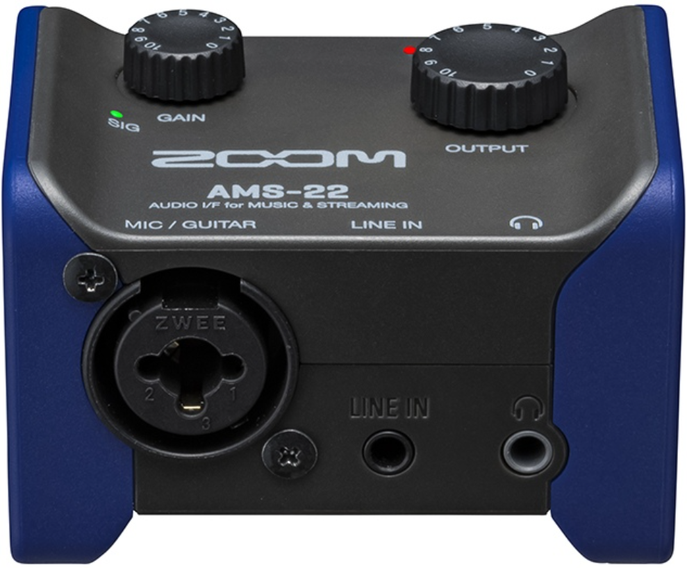 Zoom Ams 22 - Interface de audio USB - Main picture
