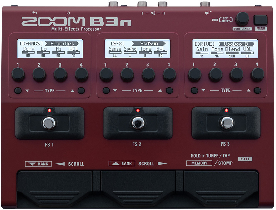 Zoom B3n Bass Multi-effects - Pedalera multiefectos para bajo - Main picture