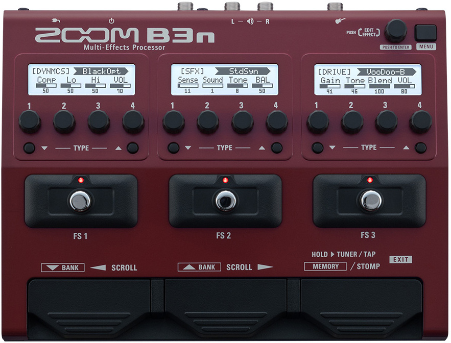 Zoom B3n Bass Multi-effects - Pedalera multiefectos para bajo - Main picture