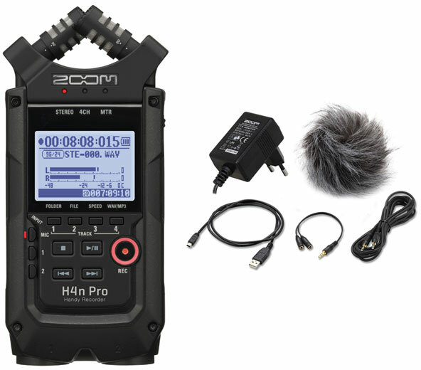 Zoom H4n Pro Black + Pack Accessoires - Grabadora portátil - Main picture