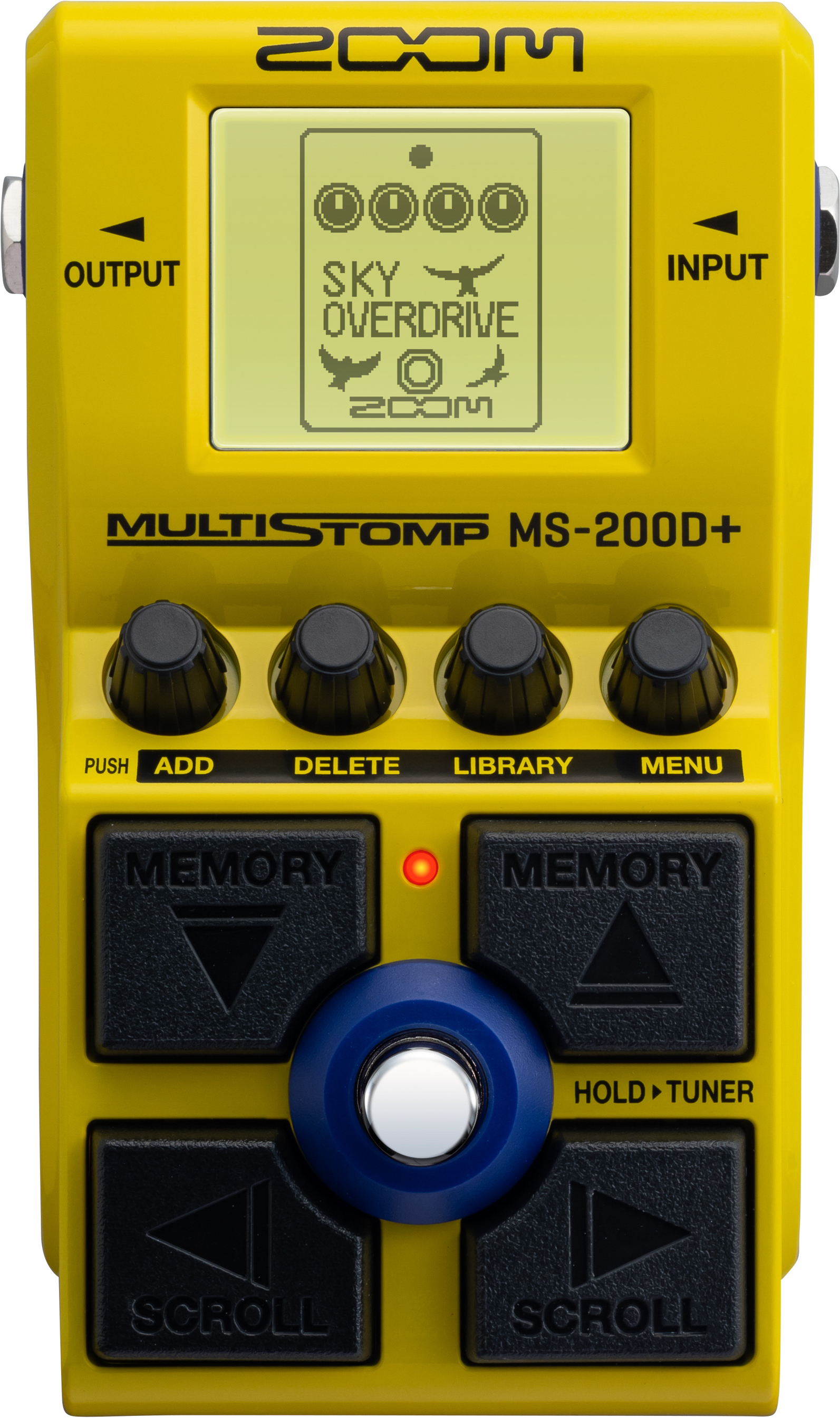 Zoom Ms-200d+ Multistomp - Pedal overdrive / distorsión / fuzz - Main picture