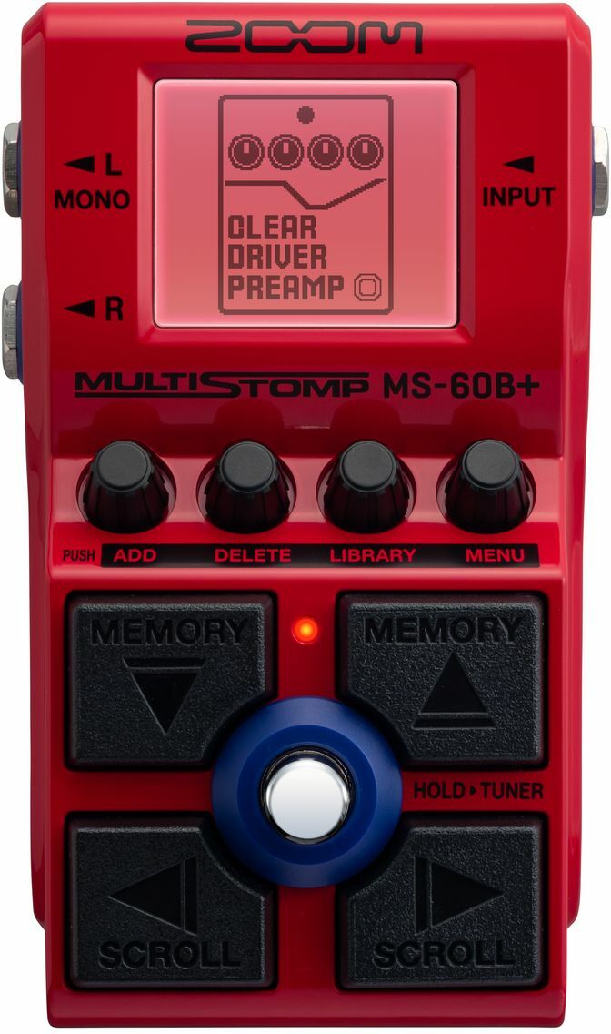 Zoom Ms-60b+ Multistomp - Pedalera multiefectos para bajo - Main picture
