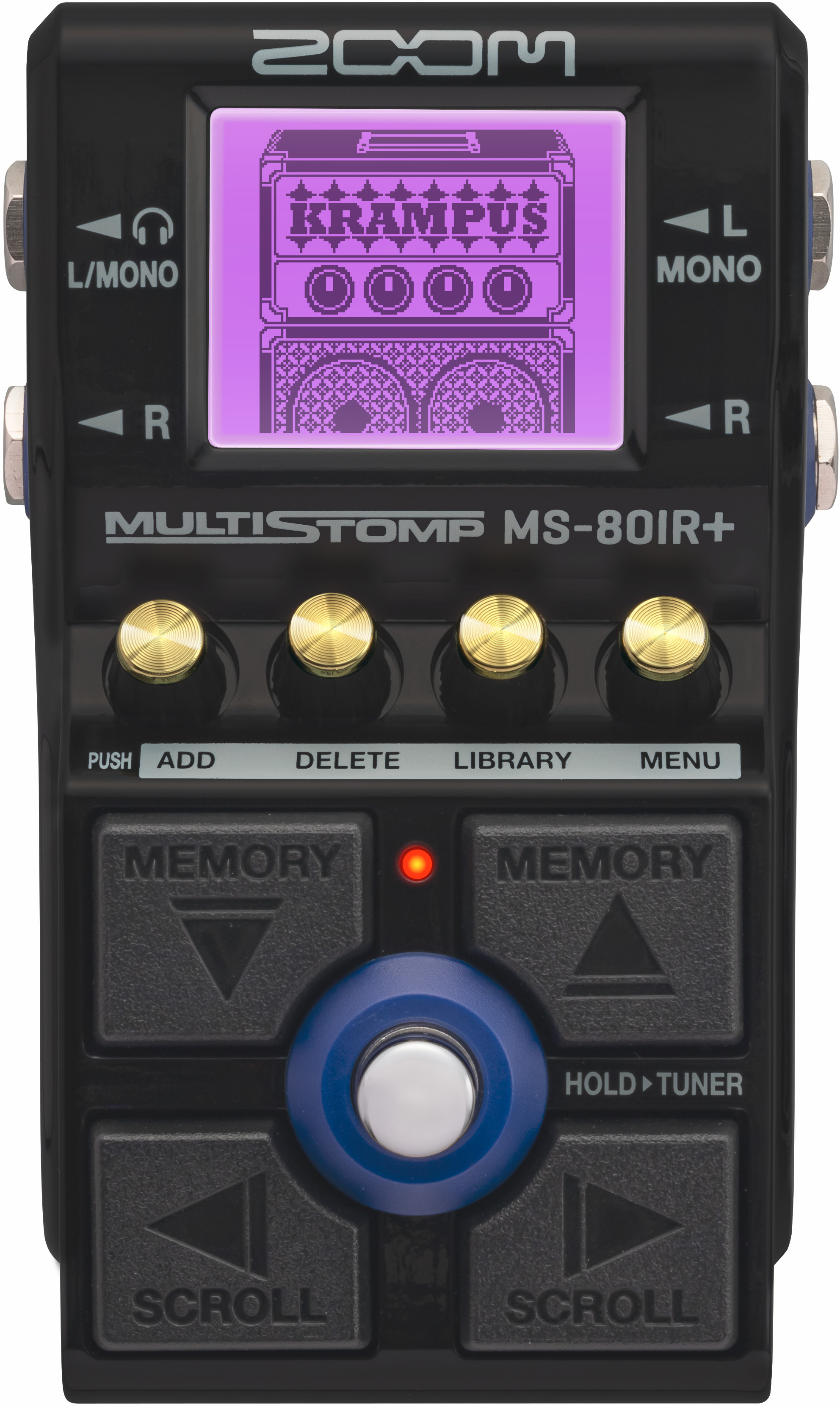 Zoom Ms-80ir+ Multistomp - Pedalera multiefectos para guitarra eléctrica - Main picture