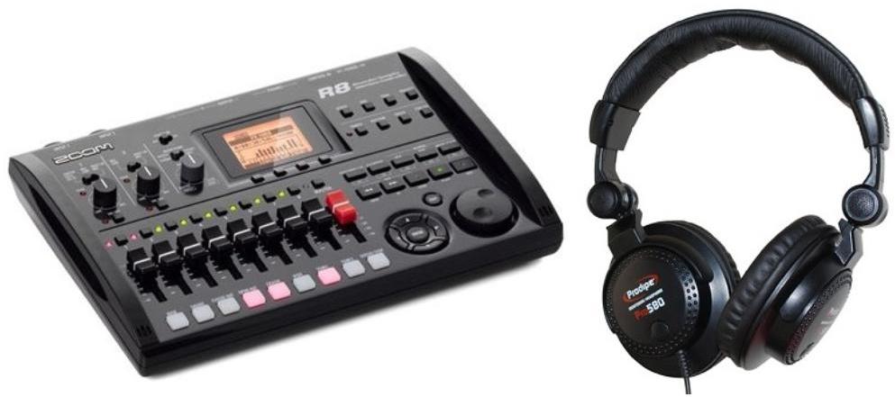 Pack home estudio Zoom R8 + Casque
