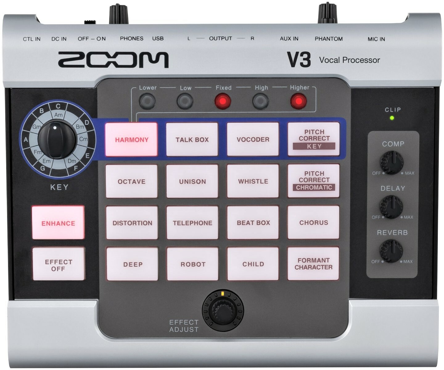 Zoom V3 - Procesador de efectos - Main picture