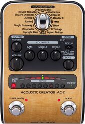 Pedal de simulación / modelización Zoom AC-2 Acoustic Creator