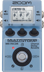 Pedal de chorus / flanger / phaser / modulación / trémolo Zoom MS-70CDR Multistomp