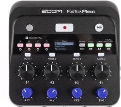 Grabadora portátil Zoom P4next podtrack