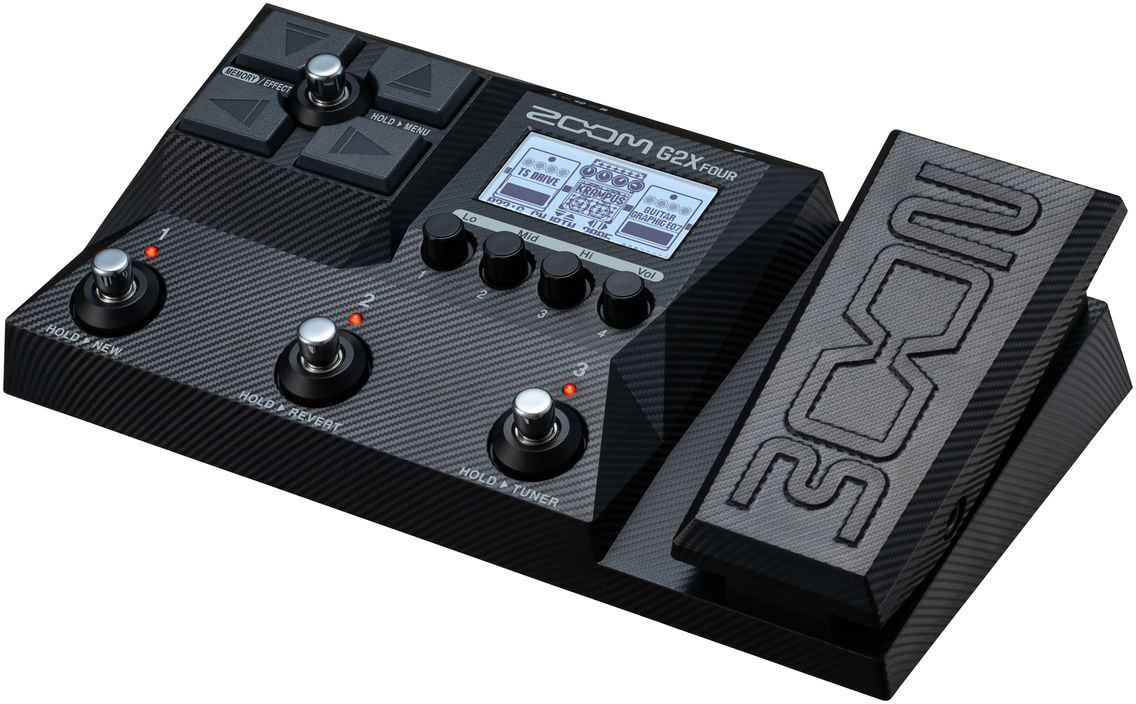 Zoom G2x Four Guitar Multi-effects - Simulacion de modelado de amplificador de guitarra - Variation 1