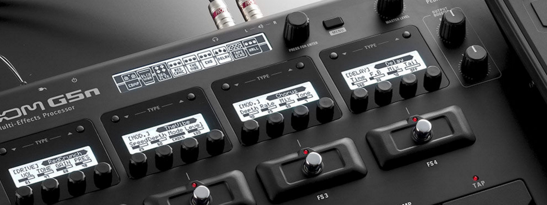 Zoom G5n Guitar Multi-effects Processor - Simulacion de modelado de amplificador de guitarra - Variation 2