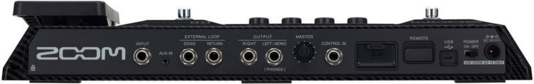 Zoom G6 Multi-effects Guitar Processor + Zoom Bta-1 Bluetooth Adapter - Simulacion de modelado de amplificador de guitarra - Variation 2