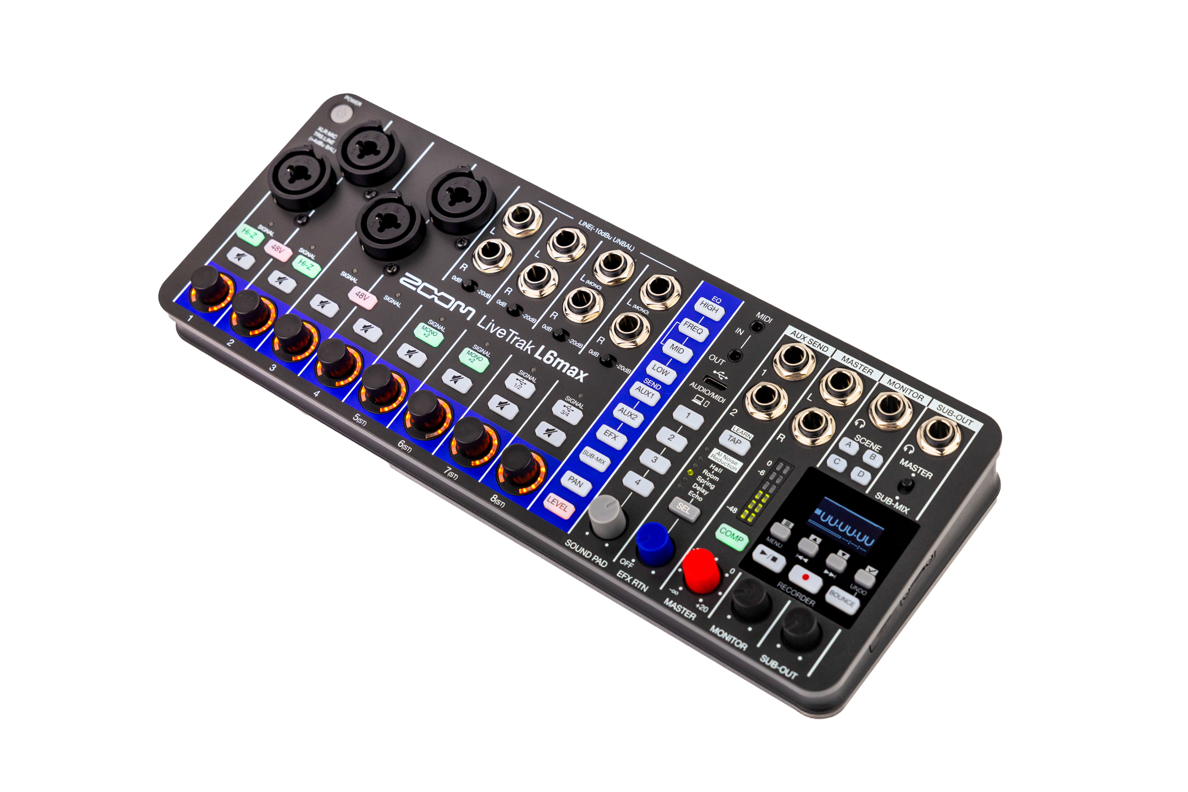 Zoom Livetrak L6max - Mesa de mezcla analógica - Variation 4