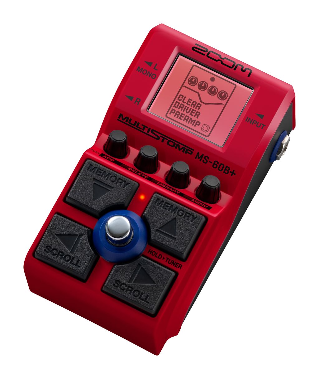 Zoom Ms-60b+ Multistomp - Pedalera multiefectos para bajo - Variation 4