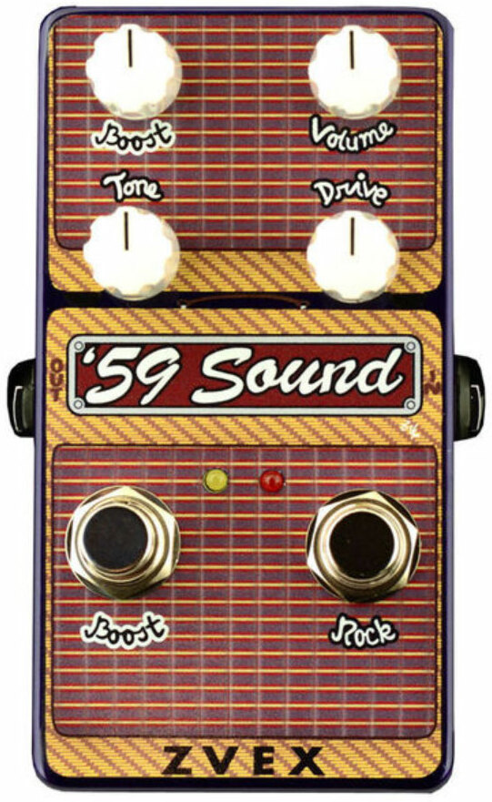 Zvex 59 Sound Vertical Distortion - Pedal overdrive / distorsión / fuzz - Main picture